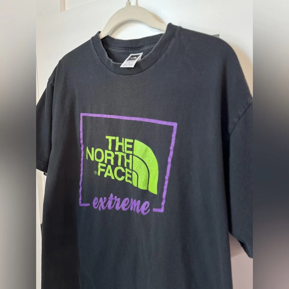 Rare The North Face Extreme Black Tee size large